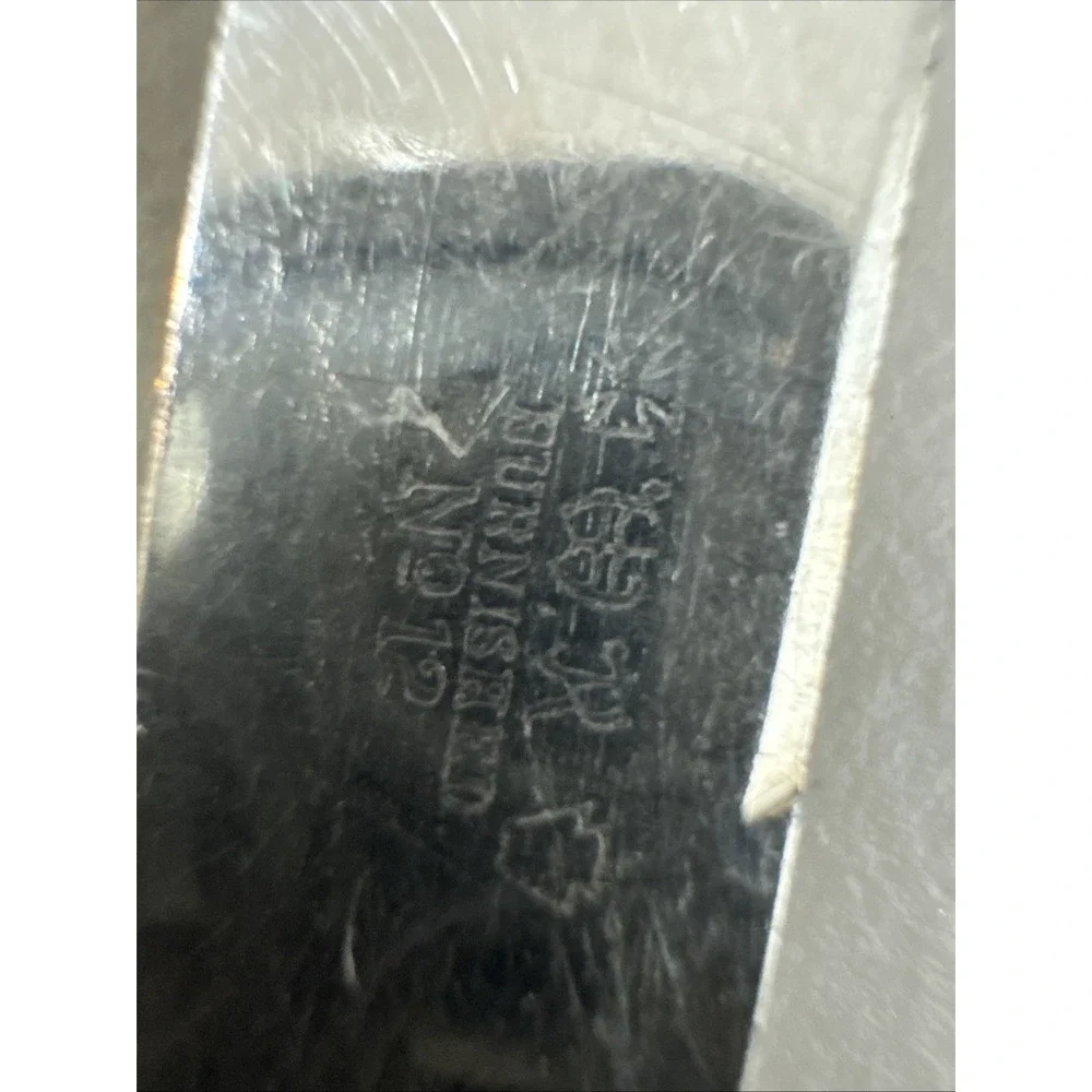 Oneida Silver Carnation Fruit Knife Silverplate Flaws